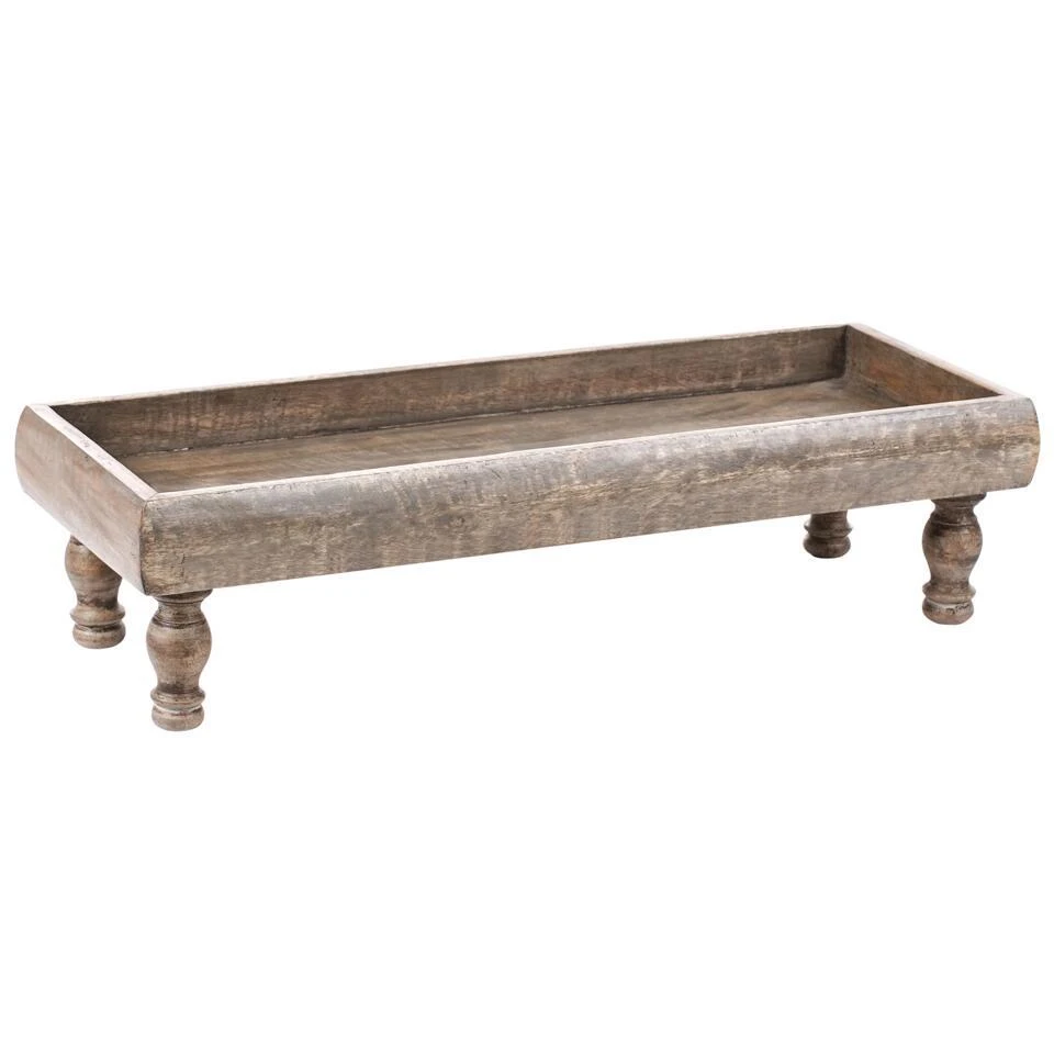 DAMIETTA - Dienblad - Bruin - Mangohout 5 DAMIETTA - Dienblad - Bruin - Mangohout - Afbeelding 3