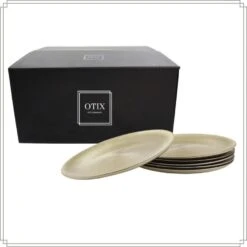 OTIX Dinerborden Bordenset 6 Persoons Goud Onderborden Kerst 27cm -Bestekwinkel 0d53cf0f902c4a90bb9e5feb62c04f69