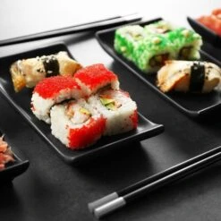 Orange85 Sushi Servies Set 6 Delig Zwart Bamboe Keramiek 2 Personen 7 Orange85 Sushi Servies Set 6 Delig Zwart Bamboe Keramiek 2 Personen -Bestekwinkel 1000033096 0110