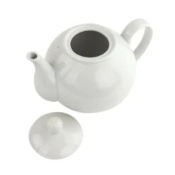 Orange85 Theepot Wit 1,1L 18x15x16cm Porselein -Bestekwinkel 1000033124 0110