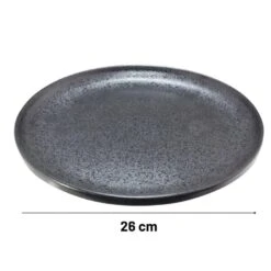 Orange85 Dinerbord Zwart 2 Stuks Aardewerk 26cm 8 Orange85 Dinerbord Zwart 2 Stuks Aardewerk 26cm -Bestekwinkel 1000049523 0110