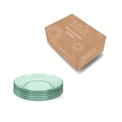 Orange85 Borden Set Van 6 Stuks Groen Transparant Plastic Kunststof 9 Orange85 Borden Set Van 6 Stuks Groen Transparant Plastic Kunststof -Bestekwinkel 1000049527 0111