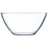 Merkloos Luminarc Saladeschaal - Glas - Serveerschaal Rond - 28 Cm