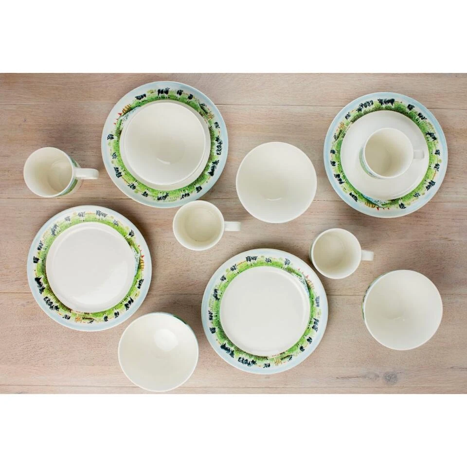 Wiebe Van Der Zee Set 12 Delig Servies 4 Persoons Beste Stuurlui 5 Wiebe Van Der Zee Set 12 Delig Servies 4 Persoons Beste Stuurlui - Afbeelding 3