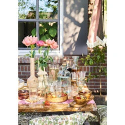 Mica Decorations Tallo Taartplateau - H10 X Ø30 Cm - Lichtbruin -Bestekwinkel 1000058463 0111