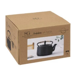Secret De Gourmet Theepot - Gietijzer - 1 Liter - Zwart -Bestekwinkel 1000066523 0103