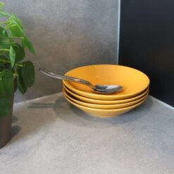 OTIX Diepe Borden Geel Pastaborden Soepborden 6 Stuks 20cm Aardewerk 9 OTIX Diepe Borden Geel Pastaborden Soepborden 6 Stuks 20cm Aardewerk -Bestekwinkel 1000068740 0111