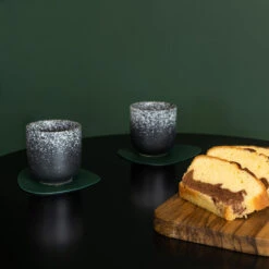 Krumble Koffie Mok - 200 Ml - Keramiek - Zwart Met Witte Spetters 9 Krumble Koffie Mok - 200 Ml - Keramiek - Zwart Met Witte Spetters -Bestekwinkel 1000071219 0103