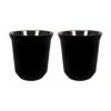 Krumble Espressokopjes Staal Set Van 2 - Zwart 2 Krumble Espressokopjes Staal Set Van 2 - Zwart -Bestekwinkel 1000071220