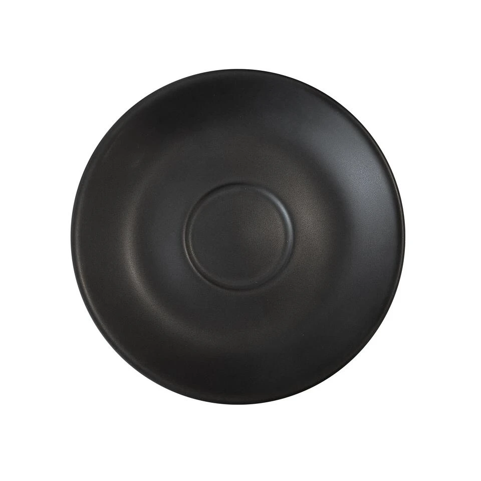 Barista Innovations Nero - Schotel Voor Espressokopje - Set Van 6 - Mat Zwart 4 Barista Innovations Nero - Schotel Voor Espressokopje - Set Van 6 - Mat Zwart - Afbeelding 2