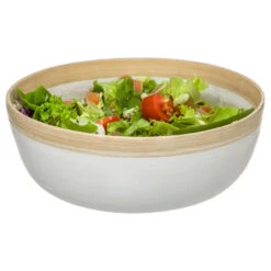 Merkloos Secret De Gourmet Slakom-voedsel Serveerschaal - Bamboe