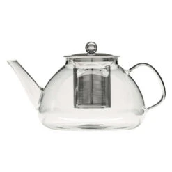 Secret De Gourmet - Theepot - Glas/rvs - Met Filter - 1300 Ml