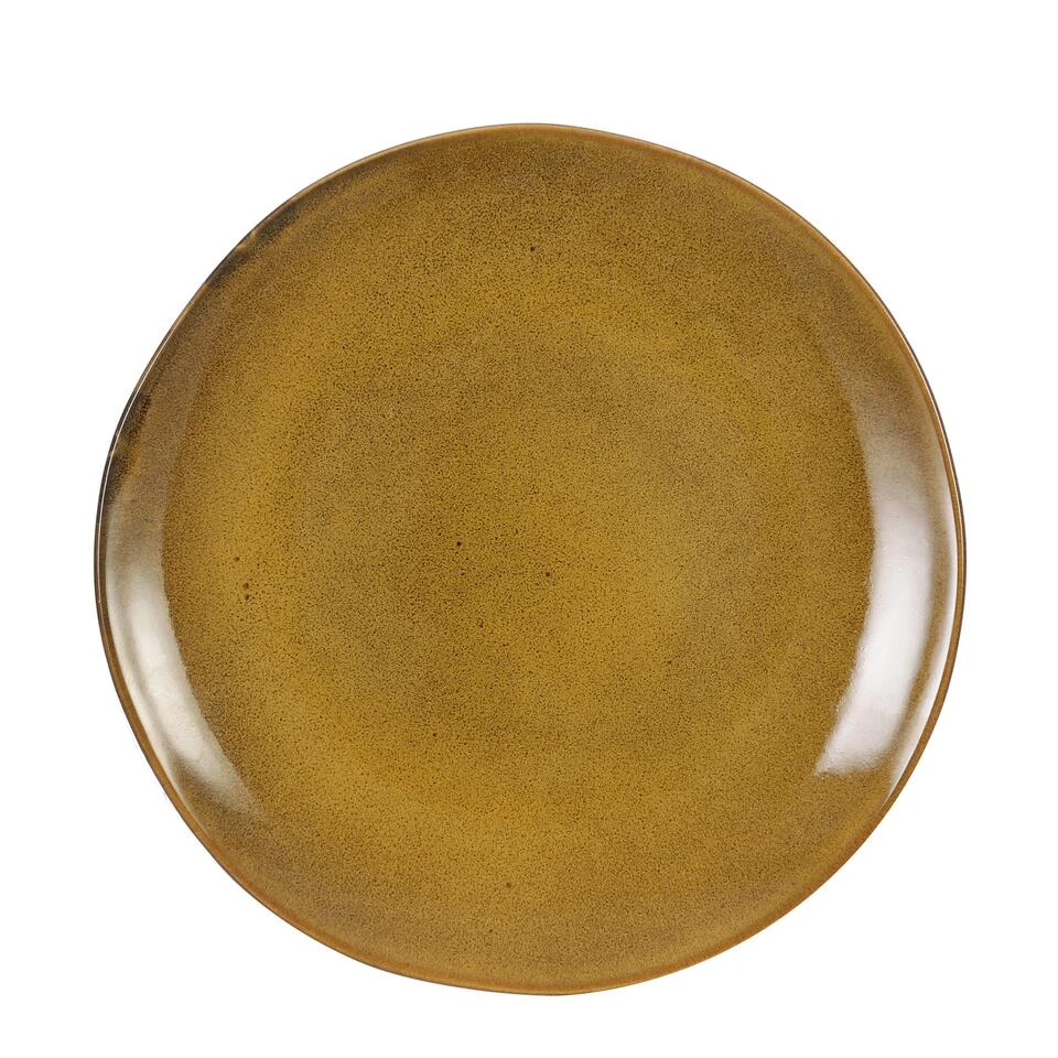 Mica Decorations Tabo Dinerbord - Ø26,5 Cm - Oker 3 Mica Decorations Tabo Dinerbord - Ø26,5 Cm - Oker