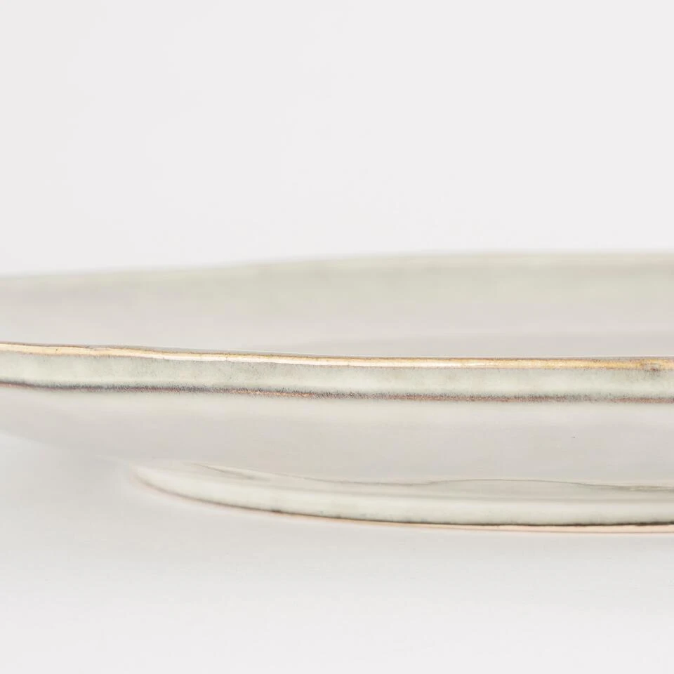 Mica Decorations Tabo Dinerbord - Ø26,5 Cm - Grijs 5 Mica Decorations Tabo Dinerbord - Ø26,5 Cm - Grijs - Afbeelding 3