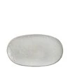 Mica Decorations Tabo Ovaal Bord - L31 X B18 X H3 Cm - Grijs -Bestekwinkel 1000077187
