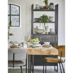 Mica Decorations Tabo Schaal - H7,5 X Ø23,5 Cm - Grijs -Bestekwinkel 1000077198 0103