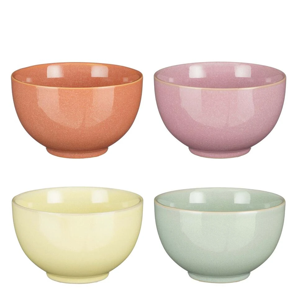 Mica Decorations Rico Schaaltjes - Set Van 4 - Ø14 Cm - Meerkleurig 3 Mica Decorations Rico Schaaltjes - Set Van 4 - Ø14 Cm - Meerkleurig