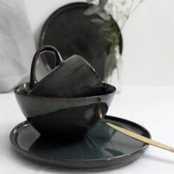 Dutch Rose Bord 27 Cm Blauw -Bestekwinkel 1000085862 0102