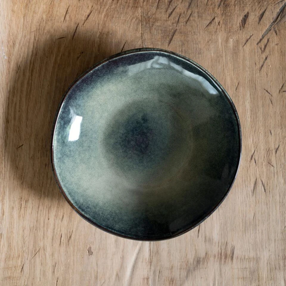 Dutch Rose Bord Diep 23,5 Cm Groen 5 Dutch Rose Bord Diep 23,5 Cm Groen - Afbeelding 3