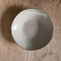 Dutch Rose Bord Diep 23,5 Cm Creme -Bestekwinkel 1000086752 0102