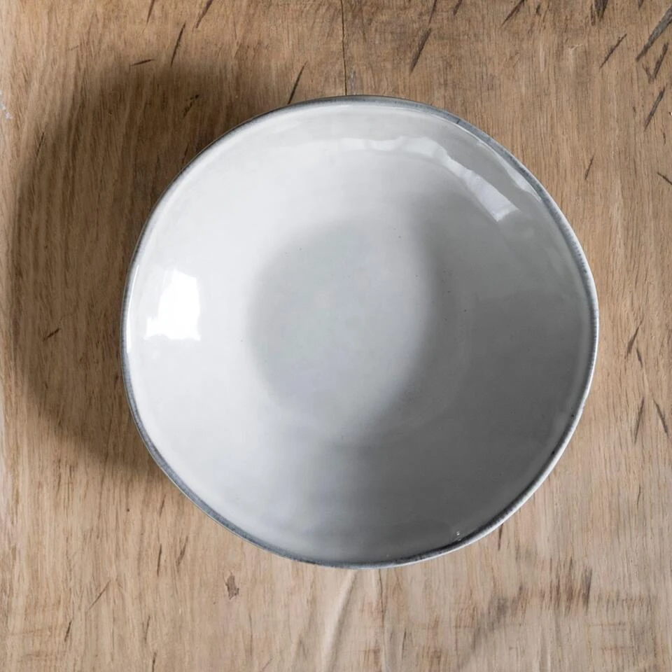 Dutch Rose Bord Diep 23,5 Cm Licht Grijs 5 Dutch Rose Bord Diep 23,5 Cm Licht Grijs - Afbeelding 3