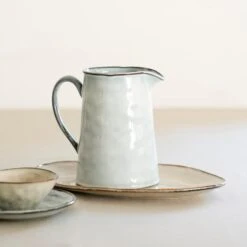 Dutch Rose Ovale Schaal 40x28 Cm Creme -Bestekwinkel 1000086756 0103