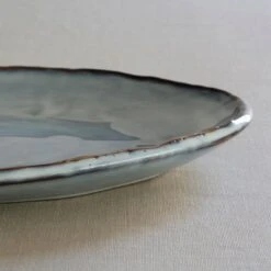 Dutch Rose Ovale Schaal 40x28 Cm Blauw -Bestekwinkel 1000086761 0102