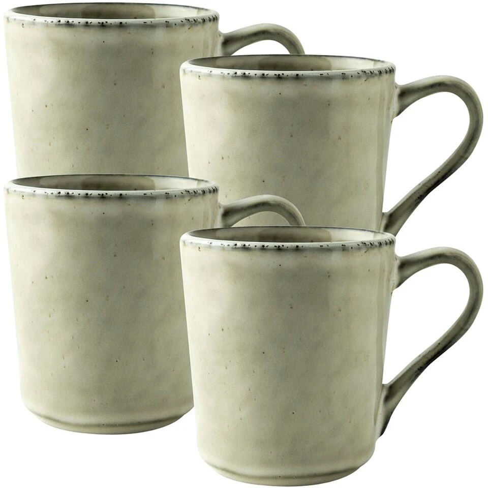 Dutch Rose Set 4 Minimokken Creme 25 Cl. 4 Dutch Rose Set 4 Minimokken Creme 25 Cl. - Afbeelding 2