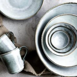 Dutch Rose Giftset 4 Kommen 14 Cm Blauw -Bestekwinkel 1000087491 0103