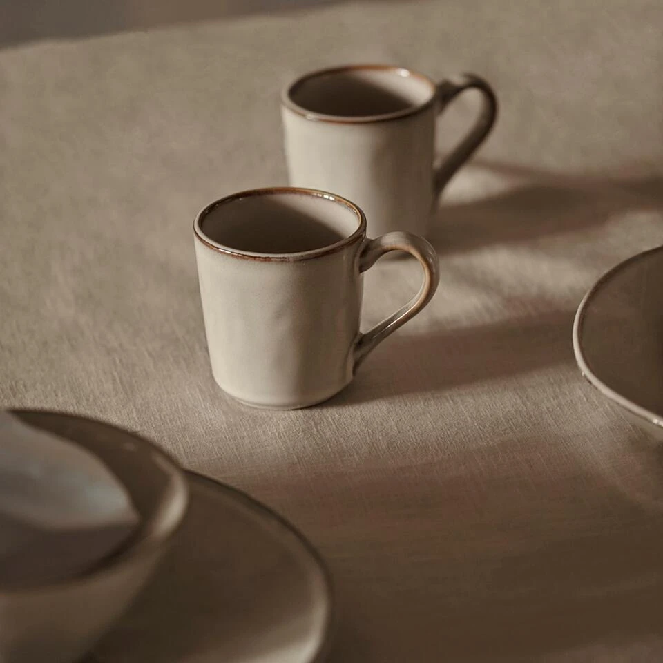 Dutch Rose Giftset 4 Bekers Creme 39 Cl. 6 Dutch Rose Giftset 4 Bekers Creme 39 Cl. - Afbeelding 4