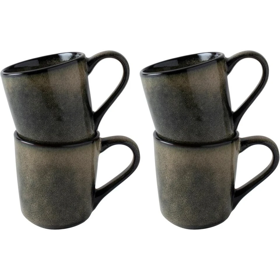 Dutch Rose Giftset 4 Bekers Groen 39 Cl. 4 Dutch Rose Giftset 4 Bekers Groen 39 Cl. - Afbeelding 2