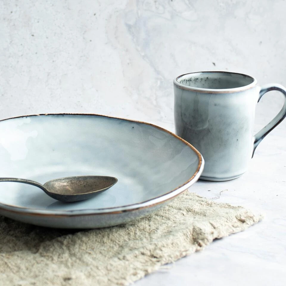 Dutch Rose Giftset 4 Bekers Blauw 39 Cl. 6 Dutch Rose Giftset 4 Bekers Blauw 39 Cl. - Afbeelding 4