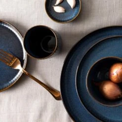 Dutch Rose Sapphire Bord 28 Blauw -Bestekwinkel 1000087944 0104