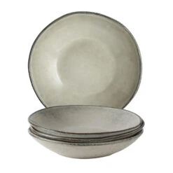 Dutch Rose Giftset 4 Borden Diep 23,5 Cm Creme -Bestekwinkel 1000087947 0100