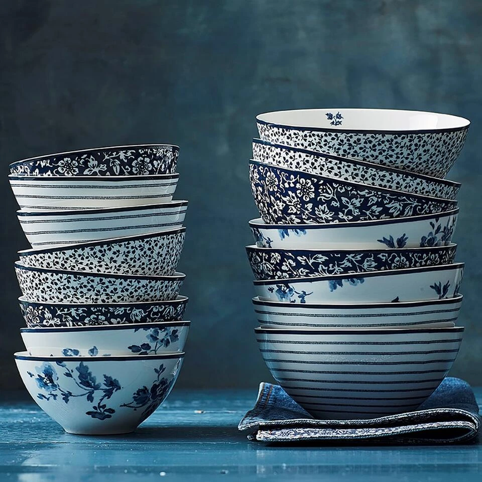 Laura Ashley Giftset 4 Kommen 16 Cm Floris 6 Laura Ashley Giftset 4 Kommen 16 Cm Floris - Afbeelding 4