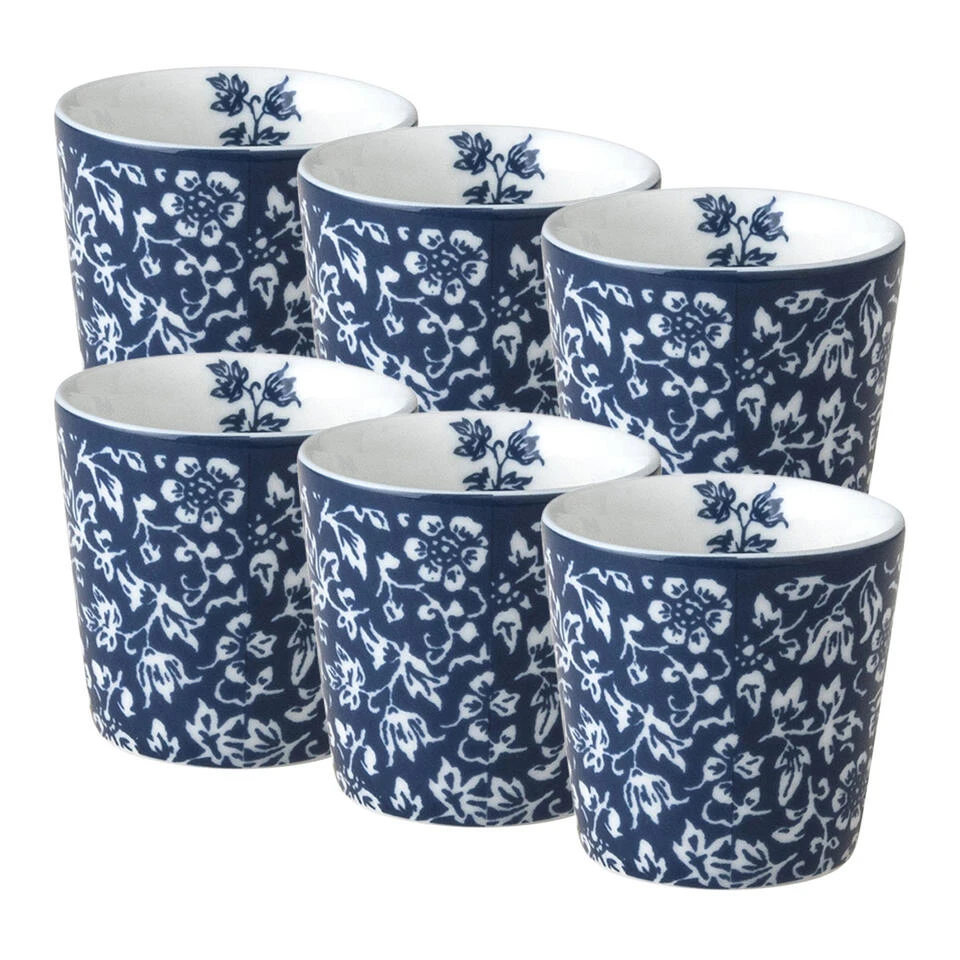 Laura Ashley Set 6 Eierdoppen Sweet Alyssum 3 Laura Ashley Set 6 Eierdoppen Sweet Alyssum