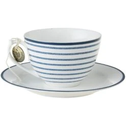 Laura Ashley Kop En Schotel Candy Stripe 26 Cl. -Bestekwinkel 1000093087 0102