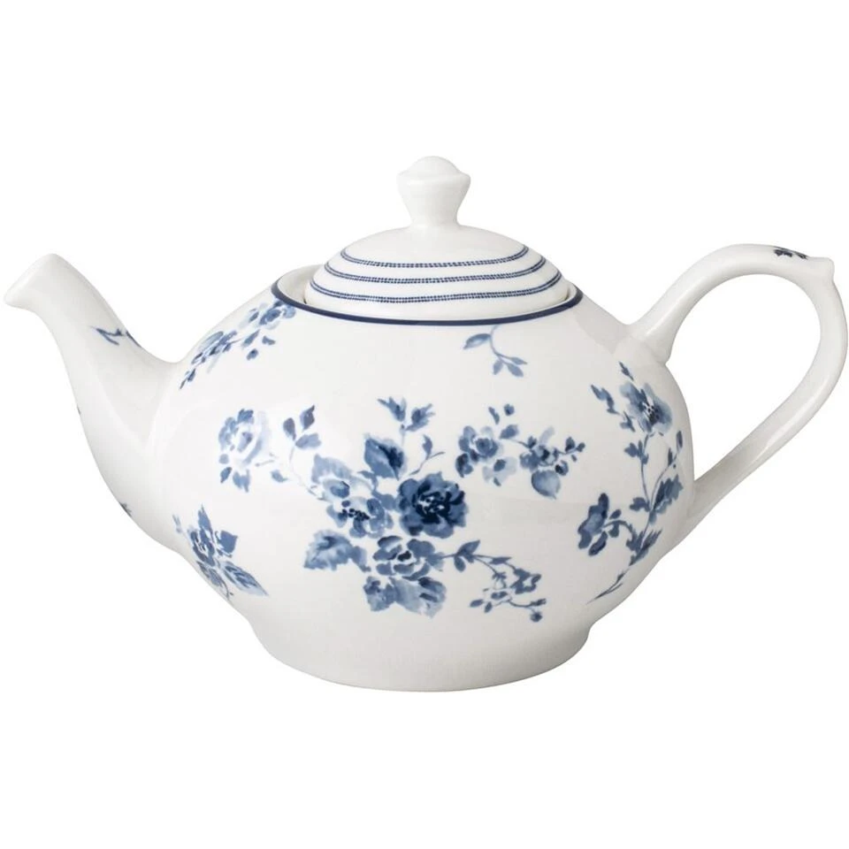 Laura Ashley Giftset Theepot China Rose 1,6 Liter 4 Laura Ashley Giftset Theepot China Rose 1,6 Liter - Afbeelding 2
