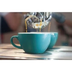 Egg Espressokop Met Schotel - Set Van 2 - 80ml - Groenblauw -Bestekwinkel 1000093495 0102