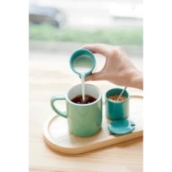 Starsky Mok - Set Van 2 - 250ml - Mint 9 Starsky Mok - Set Van 2 - 250ml - Mint -Bestekwinkel 1000093504 0103
