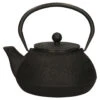 Items Kitchen Theepot Asian - Gietijzer - 1300 Ml - Antiek Zwart -Bestekwinkel 1000095080