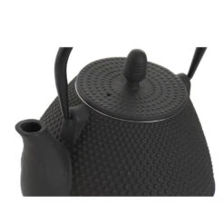 Items Kitchen Theepot Oriental - Gietijzer - 1000 Ml - Mat Zwart 7 Items Kitchen Theepot Oriental - Gietijzer - 1000 Ml - Mat Zwart -Bestekwinkel 1000095083 0102