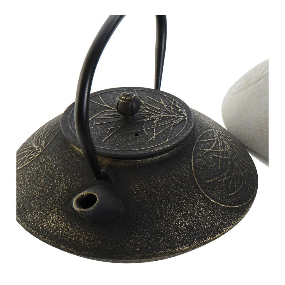 Items Kitchen Theepot Oriental - Gietijzer - 850 Ml - Antiek Zwart 5 Items Kitchen Theepot Oriental - Gietijzer - 850 Ml - Antiek Zwart - Afbeelding 3