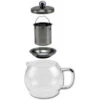 Merkloos Glazen Koffiepot-theekan-theepot - Met Filter - 1,2 Liter 2 Merkloos Glazen Koffiepot-theekan-theepot - Met Filter - 1,2 Liter -Bestekwinkel 1000098287