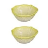 Mica Decorations Schalen Sla - L9,5 X B9,5 Cm - Keramiek - Lichtgroen -Bestekwinkel 1000098473