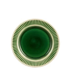 Mica Decorations Elice Ontbijtbord - Ø21,5 Cm - Keramiek - Groen