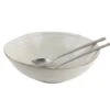 OTIX Saladeschaal Slakom Serveerschaal 24cm Beige Porselein LILY 2 OTIX Saladeschaal Slakom Serveerschaal 24cm Beige Porselein LILY -Bestekwinkel 1000116343