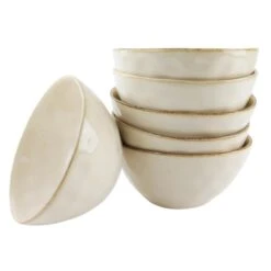 OTIX Soepkommen 6 Persoons Beige 620ml Keramiek