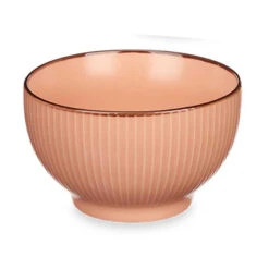 Merkloos Vivalto Schaaltjes/kommetjes - Porselein - Zalm Roze - D14 Cm