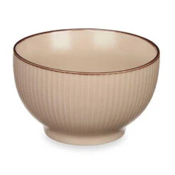 Merkloos Vivalto Schaaltjes/kommetjes - Porselein - Beige - D14 Cm